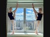 Pound Ridge resident Nola Hargrove and Ridgefield resident Lily Skirkanich at The School of American Ballet, New York City.