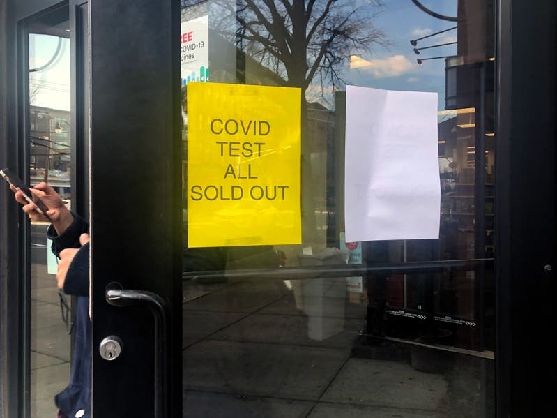 As COVID-19 infections spike throughout the state, and the lines of people queued up for virus testing stretch some relief may be on the horizon., some relief may be in sight.