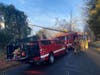 The Brookfield Volunteer Fire Company, EMS and the Brookfield police were dispatched to Rabbit Lane shortly after 7:30 Friday following a report of a structure fire.