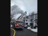 One firefighter was injured on the next call, which occurred Thursday morning  at 68 Virginia Avenue. 