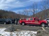 Police were notified Sunday morning of a capsized kayak with a life jacket attached floating in Lake Lillinonah​ with no one in sight. 