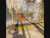 First responders from the Weston Volunteer Fire Department found a brush fire involving a wood fence​ in the area of 59 Lords Highwa​y. 