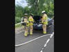 Members of Brookfield Volunteer Fire Company and EMS were busy this week with a car fire and a multiple-car accident.