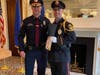 Chief Jeff Kreitz and 2019 Exceptional Service Award and AAA Award winner Officer Michael McKnight