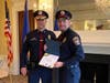 Chief Jeff Kreitz and 2019 MADD Award winner Officer Matthew Seibert