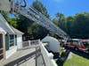 Monroe firefighters battled a rare Fourth of July chimney fire on Monday.