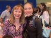 Audrey Carr with Patricia McBride at Chautauqua Summer Dance Intensive.