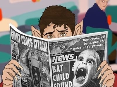The musical comedy/horror show is based on a story once printed in The Weekly World news about a half boy/half bat creature found in a cave in West Virginia, and what happens to him within the community when he tries to behave like a “normal” boy.