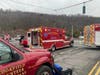 The collision occurred just before noon, at the intersection at the end of Route 7 and Federal Road, according to the Brookfield Volunteer Fire Company.