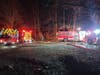 Firefighters from multiple local departments responded to a blaze at a Diamond Hill Road residence Tuesday night.
