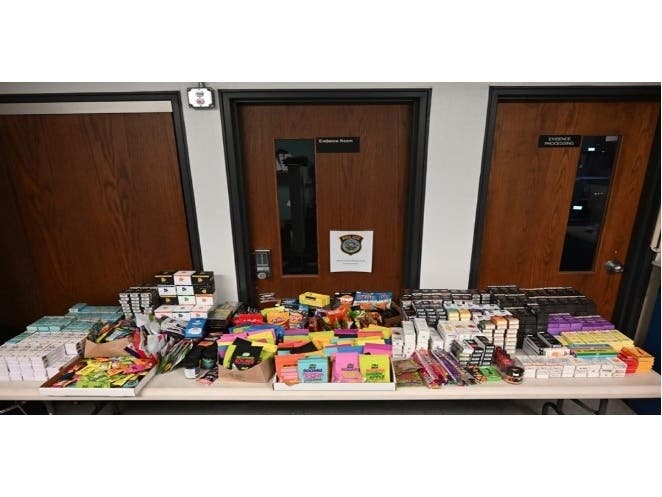 Police have launched an investigation into a local smoke shop they found was selling tobacco to minors.