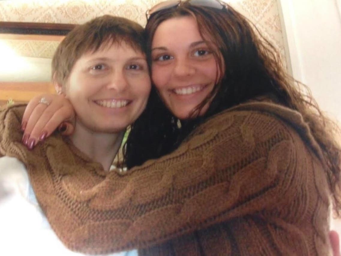 (l. to r.) Dawn Lafferty Hochsprung, Erica Lafferty