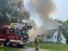 Brookfield Volunteer Fire and EMS responded to the report of a structure fire at 126 A Tower Road at 10:12 a.m. Wednesday.