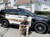 Police Officer Michael McKnight and his new K-9 partner Odin will begin training next month to patrol Ridgefield