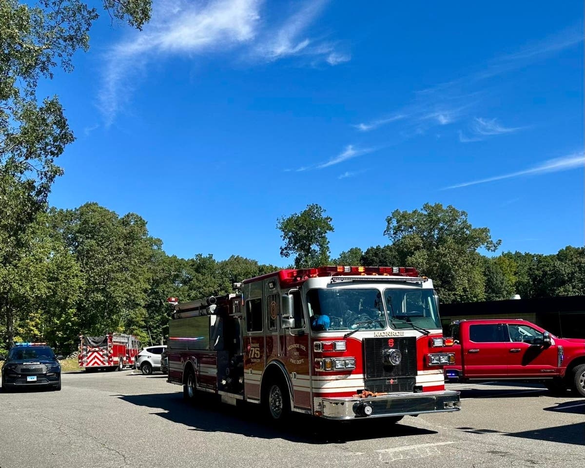 Monore volunteer firefighters​ were called upon to extinguish an electrical fire in the kitchen at Stepney Elementary School last week.