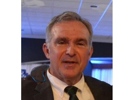 Democrat Stephen Sedensky is running for re-election to the Newtown Police Commission. 