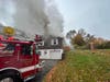 First responders to the Brookfield blaze found a one-story L-shaped ranch with smoke issuing from the eaves and roof area. 