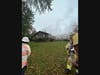 First responders to the Brookfield blaze found a one-story L-shaped ranch with smoke issuing from the eaves and roof area. 