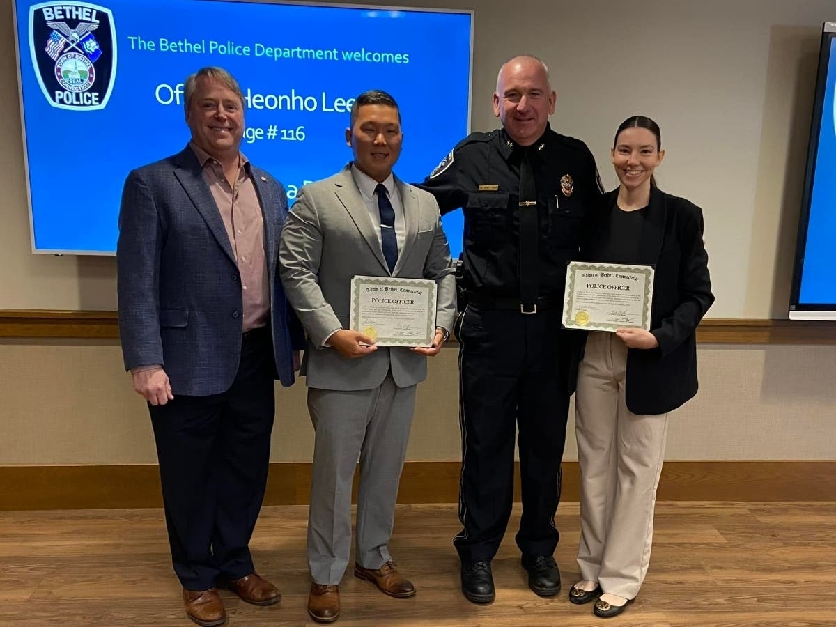 Bethel Police Department 2 New Recruits Bethel, CT Patch