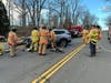 First responders from Brookfield Volunteer Fire Company Fire and EMS​ to the area of 130 Candlewood Lake Road​ at 3:10 p.m. found both drivers injured and one trapped inside a Honda CRV. 