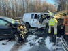 The road was closed for about an hour during the clean-up, according to fire officials.