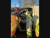 The road was closed for about an hour during the clean-up, according to fire officials.