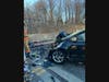 The road was closed for about an hour during the clean-up, according to fire officials.