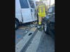 The road was closed for about an hour during the clean-up, according to fire officials.