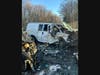 The road was closed for about an hour during the clean-up, according to fire officials.