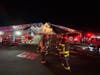 Danbury firefighters tackled a residential fire at 114 Triangle Street on Thursday night.
