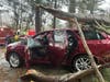 Branches and trees fell throughout the town and region​ Wednesday, and more than 6,200 Connecticut residents woke up without power Thursday morning