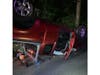 Emergency medical service workers from Newtown Ambulance checked out the motorists and found them uninjured. 