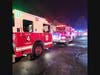 First responders found a working fire inside the warehouse at 36 Kenosia Avenue in Danbury, and quickly upgraded the response to a fourth alarm