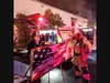 First responders found a working fire inside the warehouse at 36 Kenosia Avenue in Danbury, and quickly upgraded the response to a fourth alarm