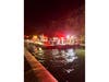 The Danbury Fire Department was called to the scene at 10:30 Monday night on a report of two men who had jumped off a boat in the area of City Island
