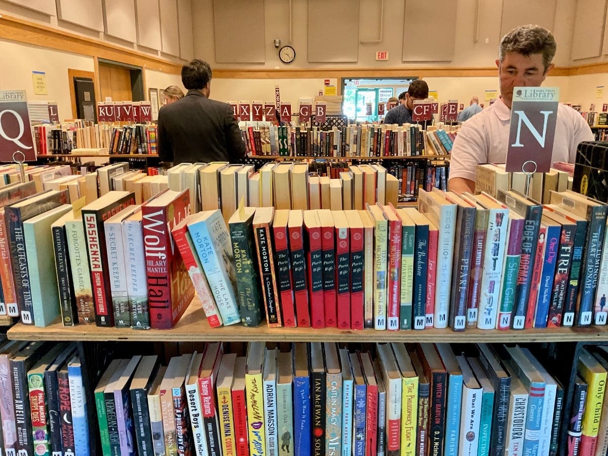 The Book Fair runs through the entire four days of the holiday weekend. All proceeds go directly toward the operating costs of the library, which as an association library relies on fundraising to support 40% of its operating budget.