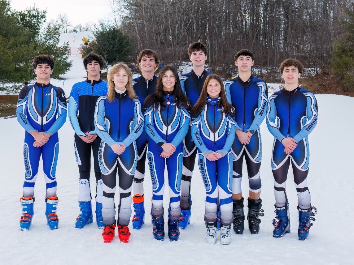  L to R: Boys: Henri Allemand, Matt Morano, Theo Satrazemis, Kieran Wiseman, Ray Slough, Cooper Buchichio. Girls: Polina Popova, Charlotte DiNapoli, Lyla Theoharides.