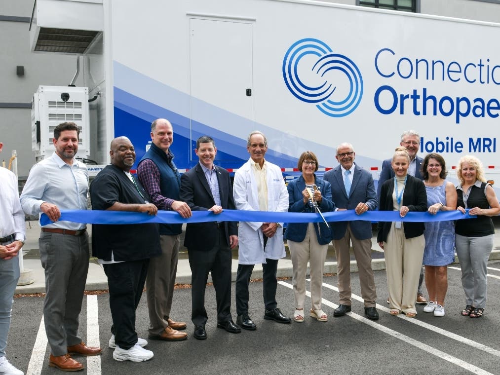 Connecticut Orthopaedics added a mobile MRI unit at its Orange office, increasing scanning capacity by 33%.