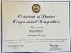 Attorney Peter Palivos' honored by Purple Hearts for his National Service.