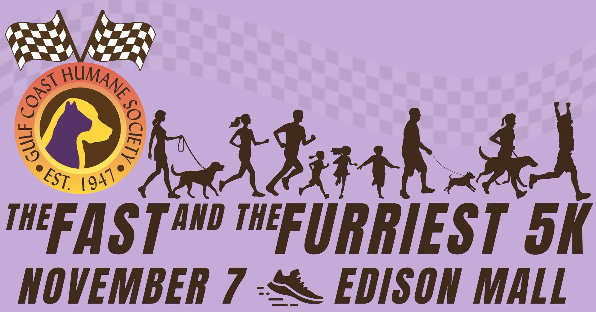 Gulf Coast Humane Society’s The Fast & the Furriest 5K Run and Walk
