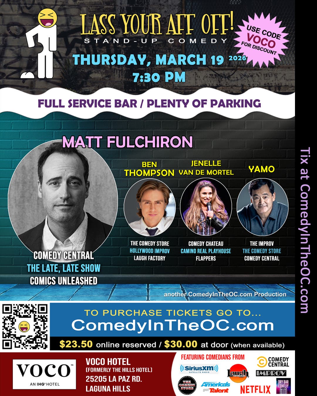 Lass Your Aff Off! Stand-up Comedy