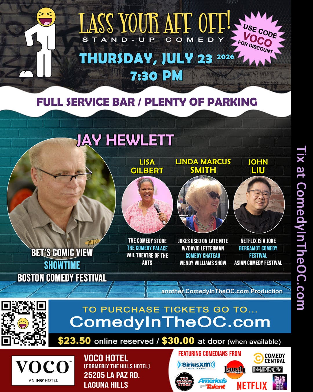 Lass Your Aff Off! Stand-up Comedy