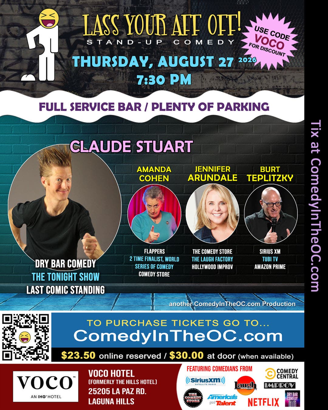 Lass Your Aff Off! Stand-up Comedy