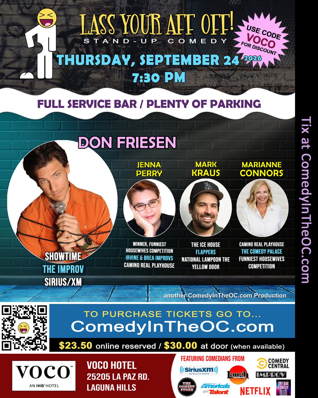 Lass Your Aff Off! Stand-up Comedy