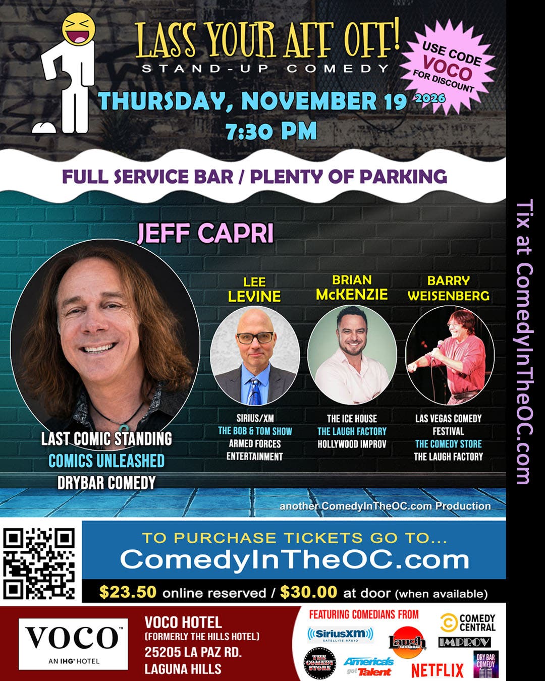 Lass Your Aff Off! Stand-up Comedy