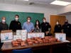 "100" Meals Donated From Cassata Foundation from NY Panini to Suffolk County Police 2nd Precinct