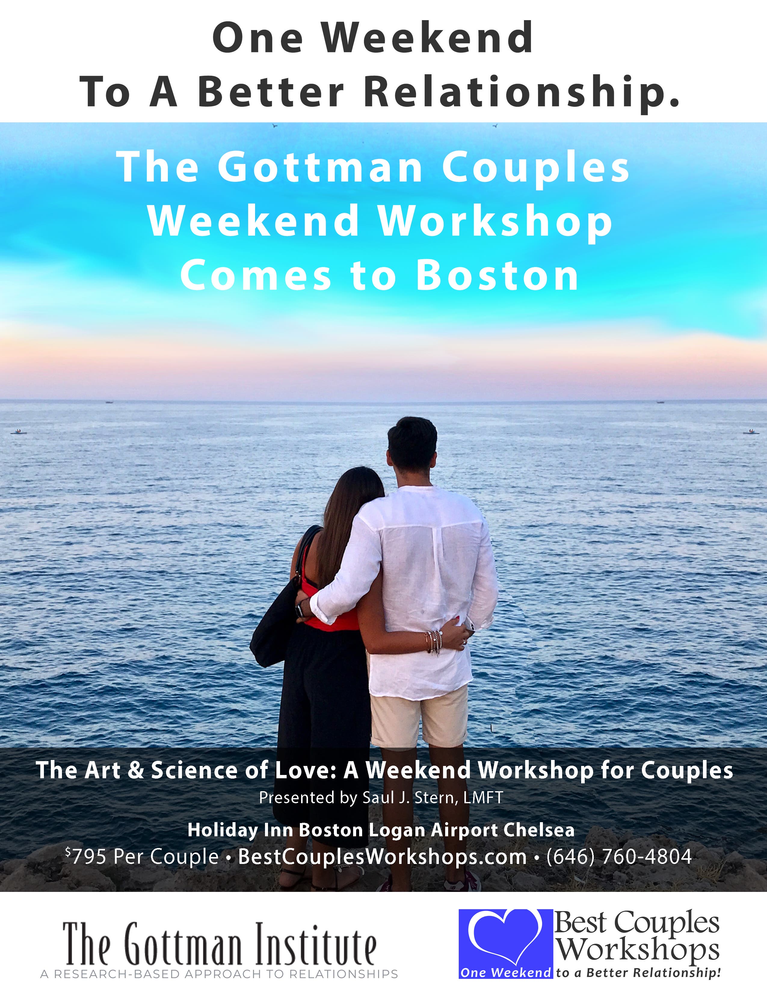 The Gottman Couples Weekend Workshop Boston