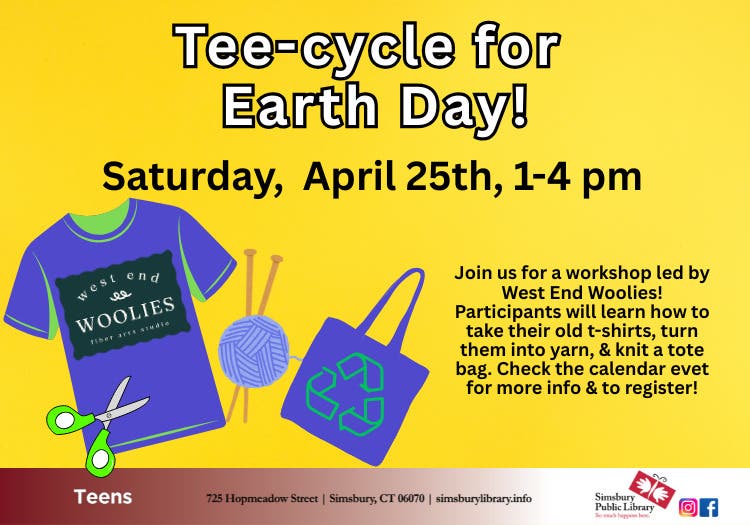 Tee-cycle for Earth Day!
