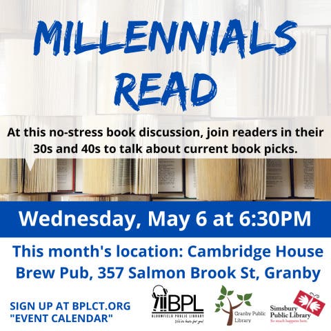 Millennials Read (Cambridge House, Granby)