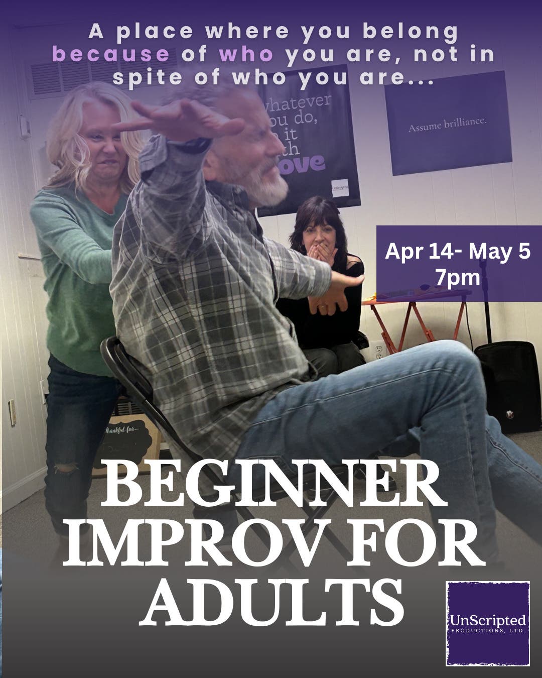Life Changing Beginner Improv (Adults Only)